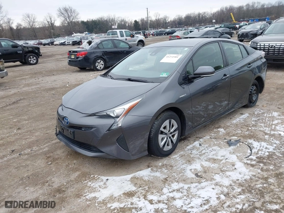 2018 Toyota Prius Two with VIN JTDKBRFU0J3063519, listed as a IAAI auction lot 41272301 with 88,084 mi miles. Bid and sale history available at carsss.com. Image 19.