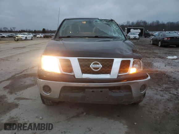 2010 Nissan Frontier SE with VIN 1N6AD0EV9AC444472, listed as a Copart auction lot 84155944 with 221,725 mi miles and Salvage title. Bid and sale history available at DreamBid. Image 5.