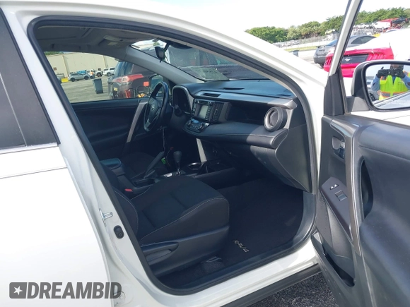 2018 Toyota RAV4 XLE with VIN JTMWFREV4JJ753365, listed as a IAAI auction lot 42550177 with 42,607 mi miles and . Bid and sale history available at DreamBid. Image 5.
