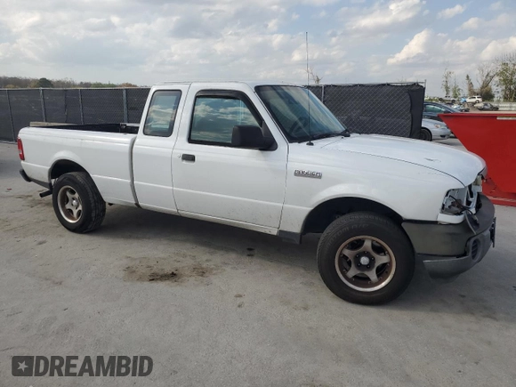 2008 Ford Ranger XL with VIN 1FTYR14U78PA23922, listed as a Copart auction lot 47524705 with 177,464 mi miles and Salvage Title. Bid and sale history available at carsss.com. Image 4.