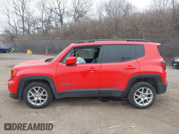 2020 Jeep Renegade Latitude with VIN ZACNJBBB7LPL97764, listed as a IAAI auction lot 41285169 with 46,029 mi miles. Bid and sale history available at carsss.com. Image 13.