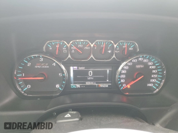 2015 Chevrolet Silverado 1500 LT with VIN 3GCUKREC7FG278885, listed as a Copart auction lot 48157635 with 98,844 mi miles and Salvage Title. Bid and sale history available at carsss.com. Image 9.