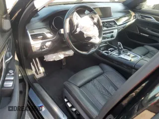 2018 BMW 7 Series ALPINA B7 xDrive with VIN WBA7F2C50JG424655, listed as a Copart auction lot 70325634 with 0 mi miles and Salvage Title. Bid and sale history available at carsss.com. Image 8.