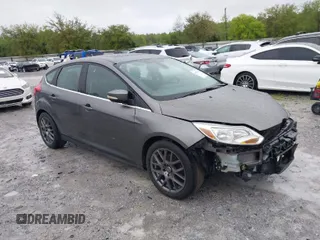 2012 Ford Focus SEL with VIN 1FAHP3M20CL384494, listed as a IAAI auction lot 41963199 with 170,025 mi miles. Bid and sale history available at carsss.com. Image 1.