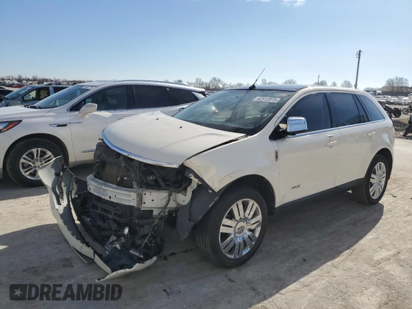 2008 Lincoln MKX with VIN 2LMDU68C38BJ34390, listed as a Copart auction lot 42412075 with 136,576 mi miles and Salvage Title. Bid and sale history available at DreamBid. Image 1.