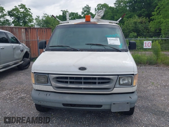 2000 Ford Econoline Cargo with VIN 1FTNE24L8YHB14204, listed as a IAAI auction lot 42151691 with 240,475 mi miles and . Bid and sale history available at DreamBid. Image 6.