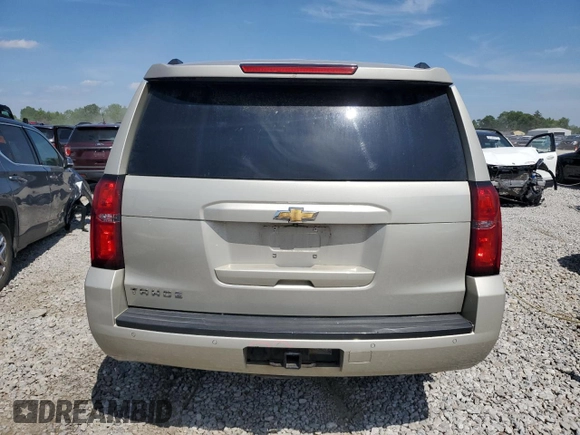 2016 Chevrolet Tahoe LT with VIN 1GNSKBKC7GR102138, listed as a Copart auction lot 57025525 with 165,439 mi miles and Salvage title. Bid and sale history available at DreamBid. Image 6.