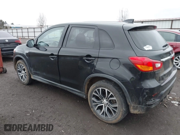 2018 Mitsubishi Outlander Sport ES 2.0 with VIN JA4AR3AU5JU020021, listed as a IAAI auction lot 41789431 with 131,701 mi miles. Bid and sale history available at carsss.com. Image 3.