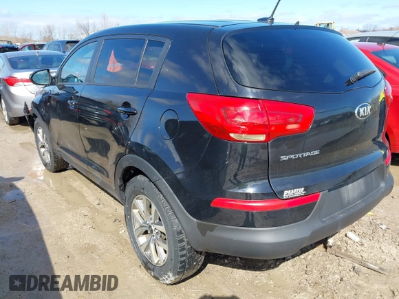 2016 Kia Sportage LX with VIN KNDPB3AC1G7849607, listed as a IAAI auction lot 41909280 with 149,200 mi miles and . Bid and sale history available at DreamBid. Image 3.
