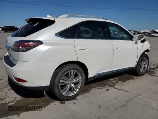 2015 Lexus RX 350 with VIN 2T2ZK1BA8FC197278, listed as a Copart auction lot 51862355 with 104,440 mi miles and Salvage Title. Bid and sale history available at carsss.com. Image 3.