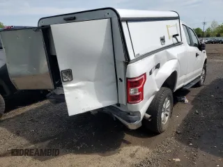 2020 Ford F-150 XL with VIN 1FTEX1EP5LKD79714, listed as a Copart auction lot 42907325 with Not provided miles and Salvage title. Bid and sale history available at DreamBid. Image 3.