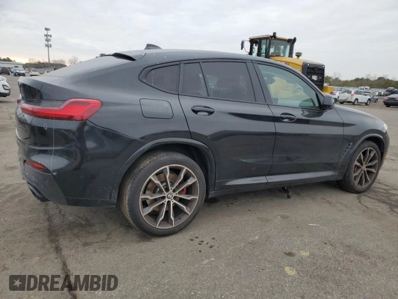 2021 BMW X4 M40i z VIN 5UX2V5C08M9H82988, wystawiony jako Copart lot #88169095 z przebiegiem 61 826 mil mil oraz Szkoda całkowita • Salvage title. Historia ofert i sprzedaży dostępna na DreamBid. Obrazek 3.
