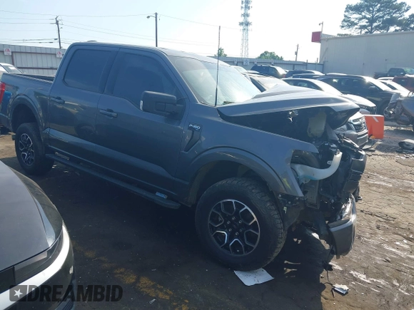 2022 Ford F-150 XL with VIN 1FTFW1E50NKE88686, listed as a IAAI auction lot 42155290 with 163,960 mi miles and . Bid and sale history available at DreamBid. Image 1.
