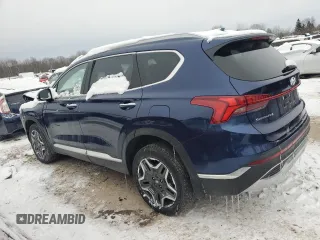 2023 Hyundai Santa Fe Hybrid Limited with VIN 5NMS5DA15PH004015, listed as a Copart auction lot 85924294 with 24,939 mi miles and Salvage Title. Bid and sale history available at carsss.com. Image 2.