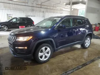 2020 Jeep Compass Latitude z VIN 3C4NJDBB9LT100808, wystawiony jako Copart lot #63769085 z przebiegiem 69 188 mil mil oraz Szkoda całkowita • Salvage title. Historia ofert i sprzedaży dostępna na DreamBid. Obrazek 1.