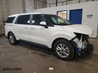 2024 Kia Carnival LX with VIN KNDNB4H33R6354692, listed as a Copart auction lot 69394664 with 23,350 mi miles and Salvage Title. Bid and sale history available at carsss.com. Image 4.