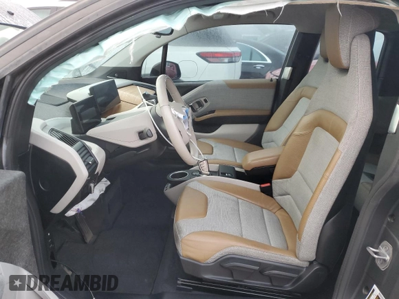2017 BMW i3 with VIN WBY1Z8C38HV892042, listed as a Copart auction lot 75286944 with 73,573 mi miles and Salvage Title. Bid and sale history available at carsss.com. Image 7.