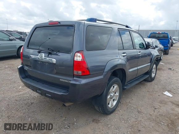 2006 Toyota 4Runner SR5 with VIN JTEZU14R368041481, listed as a IAAI auction lot 40765024 with 120,357 mi miles and . Bid and sale history available at DreamBid. Image 4.