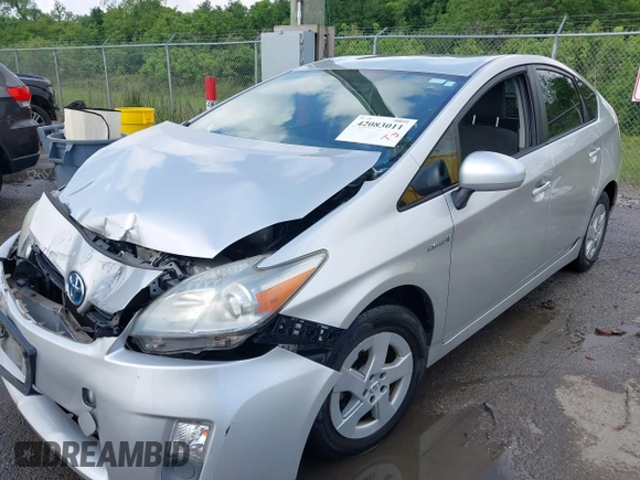 2011 Toyota Prius I with VIN JTDKN3DU3B0251106, listed as a IAAI auction lot 42083011 with 142,043 mi miles and . Bid and sale history available at DreamBid. Image 17.