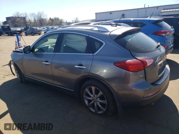 2012 Infiniti EX Journey with VIN JN1AJ0HR9CM453411, listed as a Copart auction lot 53628605 with 163,508 mi miles and Clean Title. Bid and sale history available at carsss.com. Image 2.