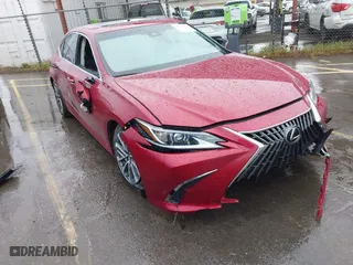 2022 Lexus ES with VIN 58ACZ1B15NU119942, listed as a IAAI auction lot 41785863 with 42,854 mi miles. Bid and sale history available at carsss.com. Image 1.