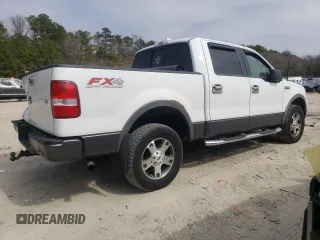 2005 Ford F-150 XLT with VIN 1FTPW14565FA53704, listed as a Copart auction lot 48850845 with 271,318 mi miles and Salvage Title. Bid and sale history available at carsss.com. Image 3.
