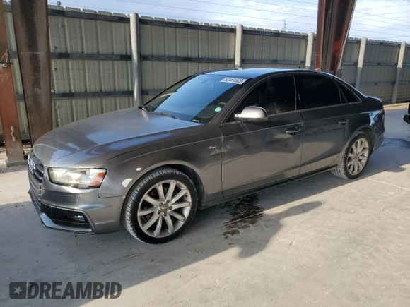 2014 Audi A4 Premium with VIN WAUAFAFL8EN031093, listed as a Copart auction lot 52461505 with 113,580 mi miles and Clean Title. Bid and sale history available at carsss.com. Image 1.