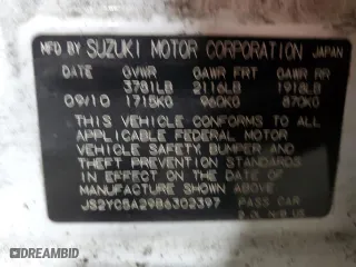 2011 Suzuki SX4 LE with VIN JS2YC5A29B6302397, listed as a Copart auction lot 82691304 with 251,382 mi miles and Salvage Title. Bid and sale history available at carsss.com. Image 14.