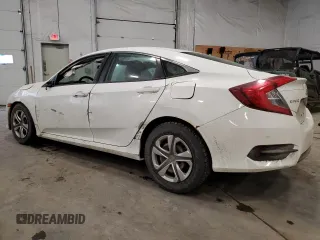 2016 Honda Civic Sedan LX with VIN 19XFC2F58GE240480, listed as a Copart auction lot 47927475 with 181,244 mi miles and Non Repairable. Bid and sale history available at carsss.com. Image 2.