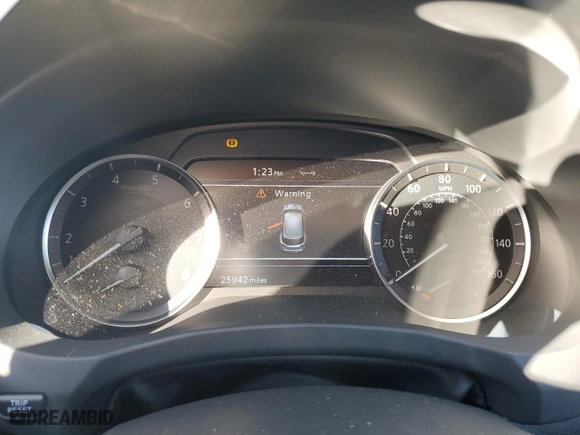 2022 Infiniti QX50 LUXE with VIN 3PCAJ5BB0NF117969, listed as a Copart auction lot 86700224 with 25,942 mi miles and Salvage Title. Bid and sale history available at carsss.com. Image 9.