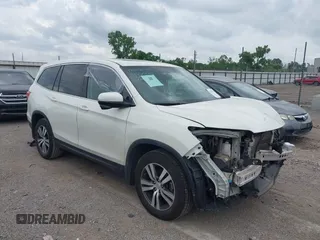 2018 Honda Pilot EX-L с VIN 5FNYF5H55JB016471, выставлен на аукционе IAAI как лот 42397519 с пробегом 102 482 миль миль и . История ставок и продаж доступна на DreamBid. Изображение 1.