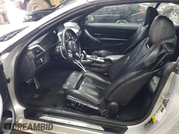 2014 BMW 4 Series 435i with VIN WBA3T3C59EP737190, listed as a Copart auction lot 47636685 with 96,729 mi miles and Salvage title. Bid and sale history available at DreamBid. Image 7.