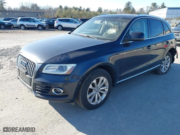 2013 Audi Q5 Premium Plus with VIN WA1LFAFP5DA065457, listed as a IAAI auction lot 41769823 with 175,938 mi miles. Bid and sale history available at carsss.com. Image 2.