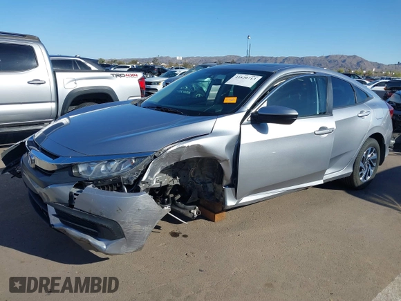 2017 Honda Civic Sedan EX with VIN 19XFC2F7XHE067063, listed as a IAAI auction lot 41820713 with 74,592 mi miles. Bid and sale history available at carsss.com. Image 18.