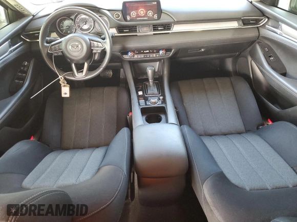 2020 Mazda 6 Sport with VIN JM1GL1UM5L1525756, listed as a Copart auction lot 46450495 with 53,741 mi miles and Salvage Title. Bid and sale history available at DreamBid. Image 8.