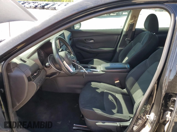 2020 Nissan Sentra SV with VIN 3N1AB8CV1LY256231, listed as a Copart auction lot 52805675 with 107,882 mi miles and Salvage Title. Bid and sale history available at carsss.com. Image 7.