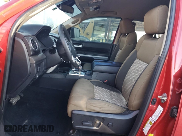 2020 Toyota Tundra 2WD SR5 with VIN 5TFEY5F12LX267485, listed as a Copart auction lot 74507304 with 0 mi miles and Non Repairable. Bid and sale history available at carsss.com. Image 7.