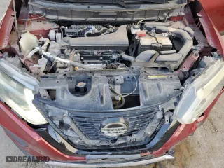 2018 Nissan Rogue SV with VIN 5N1AT2MT9JC722199, listed as a Copart auction lot 52398435 with 87,424 mi miles and Salvage Title. Bid and sale history available at carsss.com. Image 12.