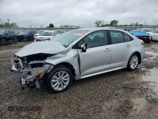 2024 Toyota Corolla LE z VIN 5YFB4MDEXRP141073, wystawiony jako Copart lot #58005675 z przebiegiem 4 163 mil mil oraz Szkoda całkowita • Salvage title. Historia ofert i sprzedaży dostępna na DreamBid. Obrazek 1.
