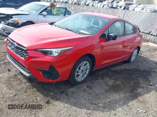 2024 Subaru Impreza with VIN JF1GUABC4R8879894, listed as a IAAI auction lot 41933734 with 6,690 mi miles and . Bid and sale history available at DreamBid. Image 18.
