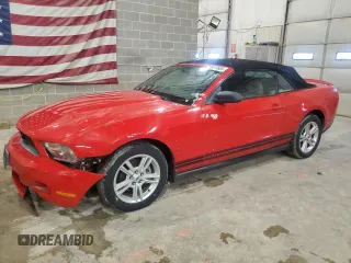 2010 Ford Mustang V6 with VIN 1ZVBP8EN6A5168234, listed as a Copart auction lot 88317885 with 169,306 mi miles and Salvage Title. Bid and sale history available at carsss.com. Image 1.