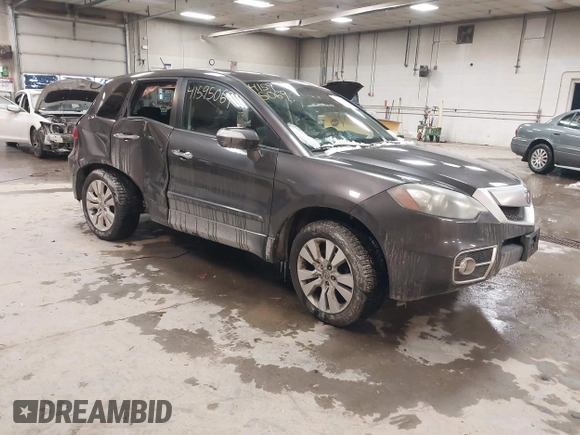 2011 Acura RDX with VIN 5J8TB1H29BA000788, listed as a IAAI auction lot 41595069 with 195,165 mi miles. Bid and sale history available at carsss.com. Image 1.