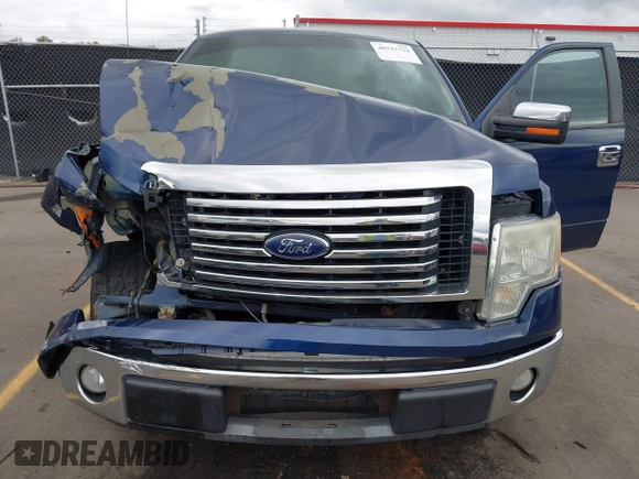 2010 Ford F-150 XL with VIN 1FTEW1C82AKE63887, listed as a IAAI auction lot 40321722 with 240,346 mi miles. Bid and sale history available at carsss.com. Image 6.