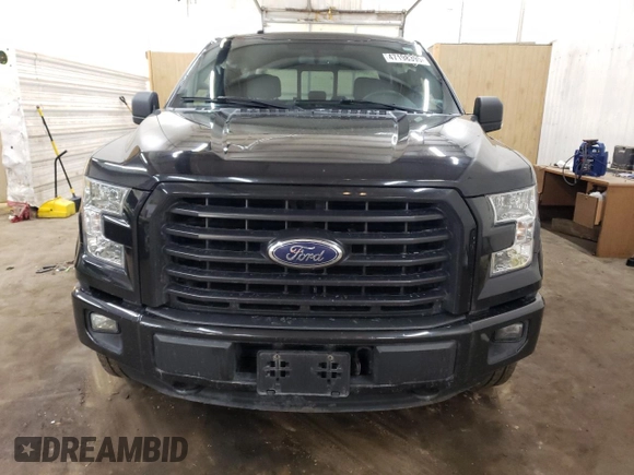 2015 Ford F-150 XLT with VIN 1FTEW1EP2FKE41187, listed as a Copart auction lot 47198395 with 141,768 mi miles and Salvage Title. Bid and sale history available at carsss.com. Image 5.