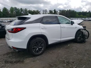 2020 Lexus RX with VIN 2T2SZMDA5LC240255, listed as a Copart auction lot 66513494 with 24,418 mi miles and Salvage Title. Bid and sale history available at carsss.com. Image 3.