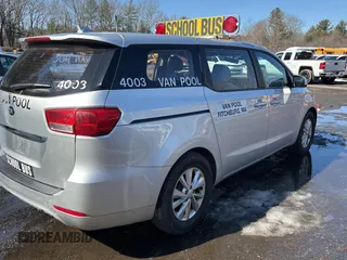 2017 Kia Sedona L with VIN KNDMA5C19H6282891, listed as a Copart auction lot 48910585 with 158,146 mi miles and Clean Title. Bid and sale history available at DreamBid. Image 3.
