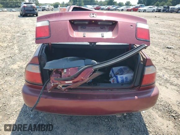 1996 Honda Accord EX with VIN 1HGCD7154TA006081, listed as a Copart auction lot 67150094 with Not Provided miles and Salvage Title. Bid and sale history available at DreamBid. Image 6.