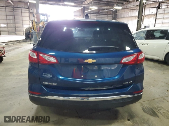 2019 Chevrolet Equinox LT z VIN 3GNAXUEV3KL316937, wystawiony jako Copart lot #54559015 z przebiegiem 35 391 mil mil oraz Szkoda całkowita • Salvage title. Historia ofert i sprzedaży dostępna na DreamBid. Obrazek 6.