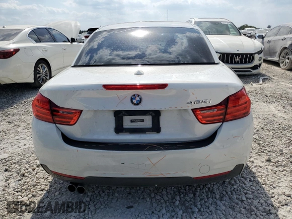 2015 BMW 4 Series 428i z VIN WBA3V5C53FP752002, wystawiony jako Copart lot #53228965 z przebiegiem 98 458 mil mil oraz Szkoda całkowita • Salvage title. Historia ofert i sprzedaży dostępna na DreamBid. Obrazek 6.