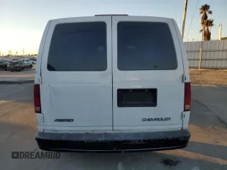 2003 Chevrolet Astro Cargo Van with VIN 1GCDM19X53B126066, listed as a Copart auction lot 79508884 with 153,780 mi miles and Salvage Title. Bid and sale history available at carsss.com. Image 6.